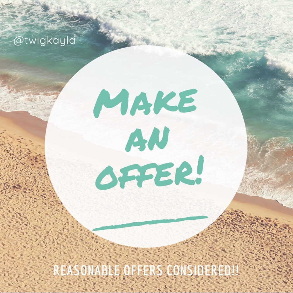 ✨MAKE ME AN OFFER✨